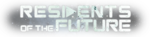 Residents Of The Future logo invert