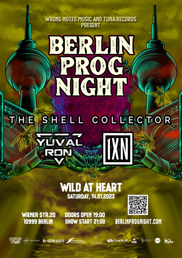 Berlin Prog Night poster Berlin Prog Night poster